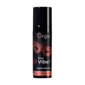 Разогревающий гель для массажа ORGIE Sexy Vibe Hot с эффектом вибрации - 15 мл. - ORGIE - купить с доставкой в Миассе