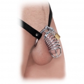 Кольцо верности Extreme Chastity Belt с фиксацией головки - Pipedream - купить с доставкой в Миассе