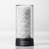 Белый 3D мастурбатор MODULE - Tenga - в Миассе купить с доставкой