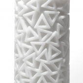 Белый 3D мастурбатор PILE - Tenga - в Миассе купить с доставкой