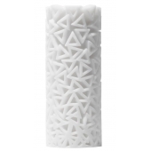Белый 3D мастурбатор PILE - Tenga - в Миассе купить с доставкой