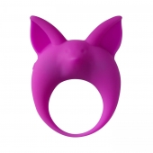 Фиолетовое эрекционное кольцо Kitten Kyle - Lola Games - в Миассе купить с доставкой