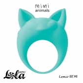 Зеленое эрекционное кольцо Lemur Remi - Lola Games - в Миассе купить с доставкой
