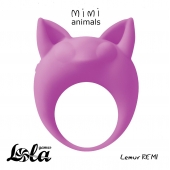 Фиолетовое эрекционное кольцо Lemur Remi - Lola Games - в Миассе купить с доставкой