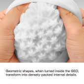 Белый мастурбатор Tenga Geo Coral - Tenga - в Миассе купить с доставкой