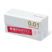 Супер тонкие презервативы Sagami Original 0.01 - 10 шт. - Sagami - купить с доставкой в Миассе