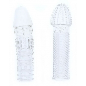 Комплект из 2 прозрачных насадок на пенис PENIS EXTENDER PACK - Dream Toys - в Миассе купить с доставкой