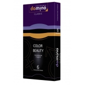 Разноцветные презервативы DOMINO Colour Beauty - 6 шт. - Domino - купить с доставкой в Миассе