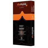 Презервативы с увеличенным количеством смазки DOMINO Easy Entry - 6 шт. - Domino - купить с доставкой в Миассе