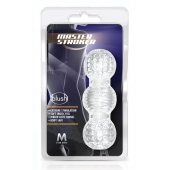 Прозрачный фигурный мастурбатор Master Stroker - Blush Novelties - в Миассе купить с доставкой