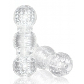 Прозрачный фигурный мастурбатор Master Stroker - Blush Novelties - в Миассе купить с доставкой