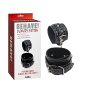Черные наручники Surrender Wrist Restraints - Chisa - купить с доставкой в Миассе