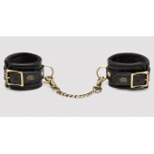 Черные наручники Bound to You Faux Leather Wrist Cuffs - Fifty Shades of Grey - купить с доставкой в Миассе