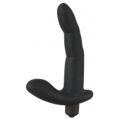 Черный вибромассажер простаты Naughty Finger Prostate Vibe - 13,8 см. - Orion - в Миассе купить с доставкой