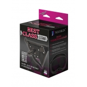 Черный пояс для насадок BEST CLASS STRAP - LOVETOY (А-Полимер) - купить с доставкой в Миассе