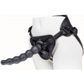 Пояс харнесс BEST UNI strap с 2 насадками - 18 и 22 см. - LOVETOY (А-Полимер) - купить с доставкой в Миассе