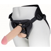 Пояс харнесс BEST UNI strap с 2 насадками - 18 и 22 см. - LOVETOY (А-Полимер) - купить с доставкой в Миассе