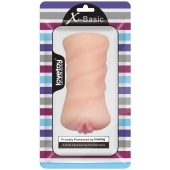 Телесный мастурбатор-вагина X-Basic Pocket Pussy без вибрации - Lovetoy - в Миассе купить с доставкой