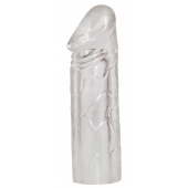 Удлиняющая насадка на пенис Mega Dick Sleeve Transparent - Orion - в Миассе купить с доставкой