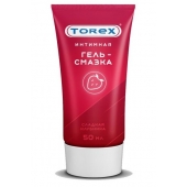 Смазка на водной основе TOREX  Сладкая клубника  - 50 мл. - Torex - купить с доставкой в Миассе