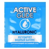 Лубрикант на водной основе Active Glide с гиалуроновой кислотой - 3 гр. - Биоритм - купить с доставкой в Миассе