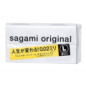 Презервативы Sagami Original 0.02 L-size увеличенного размера - 10 шт. - Sagami - купить с доставкой в Миассе