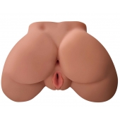 Кофейный мастурбатор-полуторс Perfect Ass Masturbator - Pipedream - в Миассе купить с доставкой