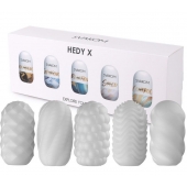 Набор из 5 мастурбаторов Hedy X5 Mixed - Svakom - в Миассе купить с доставкой