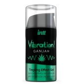 Жидкий интимный гель с эффектом вибрации Vibration! Ganjah - 15 мл. - INTT - купить с доставкой в Миассе