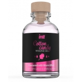 Массажный гель с согревающим эффектом Cotton Candy - 30 мл. - INTT - купить с доставкой в Миассе