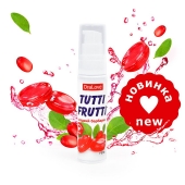 Гель-смазка Tutti-frutti со вкусом барбариса - 30 гр. - Биоритм - купить с доставкой в Миассе