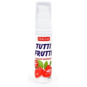 Гель-смазка Tutti-frutti со вкусом барбариса - 30 гр. - Биоритм - купить с доставкой в Миассе
