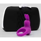 Фиолетовое эрекционное виброкольцо Happy Rabbit Cock Ring Kit - Happy Rabbit - в Миассе купить с доставкой