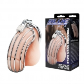 Металлическая клетка Prisoner Cock Сage с замком - BlueLine - купить с доставкой в Миассе