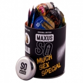 Текстурированные презервативы в кейсе MAXUS So Much Sex - 100 шт. - Maxus - купить с доставкой в Миассе
