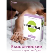 Классические презервативы Bariera Classic - 3 шт. - Bariera - купить с доставкой в Миассе