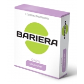 Классические презервативы Bariera Classic - 3 шт. - Bariera - купить с доставкой в Миассе