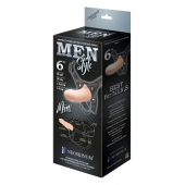 Пустотелый фаллопротез MEN STYLE - 17,5 см. - LOVETOY (А-Полимер) - купить с доставкой в Миассе