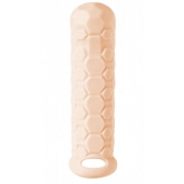 Телесный фаллоудлинитель Homme Long - 15,5 см. - Lola Games - в Миассе купить с доставкой