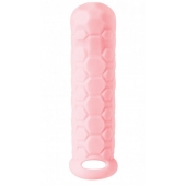 Розовый фаллоудлинитель Homme Long - 15,5 см. - Lola Games - в Миассе купить с доставкой