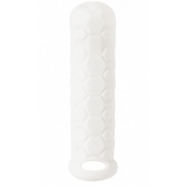 Белый фаллоудлинитель Homme Long - 15,5 см. - Lola Games - в Миассе купить с доставкой