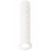 Белый фаллоудлинитель Homme Long - 13,5 см. - Lola Games - в Миассе купить с доставкой