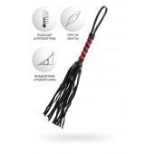 Черно-красный флоггер Anonymo - 45 см. - ToyFa - купить с доставкой в Миассе