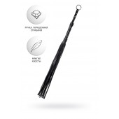 Черный флоггер Anonymo - 64 см. - ToyFa - купить с доставкой в Миассе