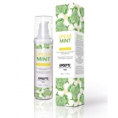 Разогревающее массажное масло Gourmet Spearmint Organic с органическими ингредиентами - 50 мл. - Exsens - купить с доставкой в Миассе