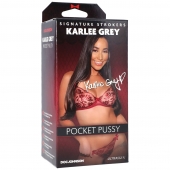 Мастурбатор-вагина Karlee Grey ULTRASKYN Pocket Pussy - Doc Johnson - в Миассе купить с доставкой