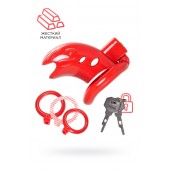 Красный мужской пояс верности из пластика - ToyFa - купить с доставкой в Миассе