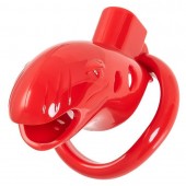 Красный мужской пояс верности из пластика - ToyFa - купить с доставкой в Миассе
