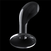 Прозрачный стимулятор простаты Flawless Clear Prostate Plug - 15 см. - Lovetoy - в Миассе купить с доставкой
