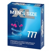 Стимулирующая насадка на пенис MEN SIZE 777 - Sitabella - в Миассе купить с доставкой